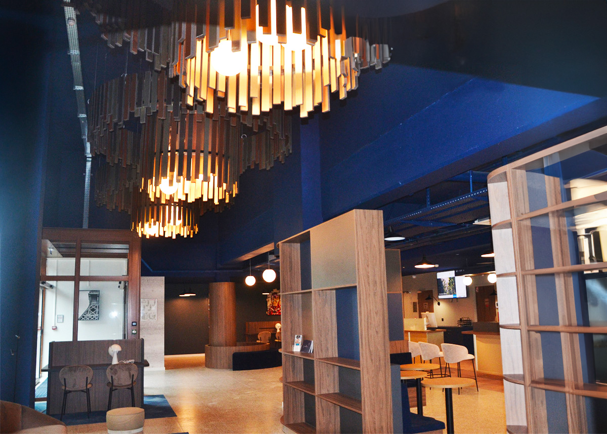 Lindera & Hôtel AKENA : Lustres design