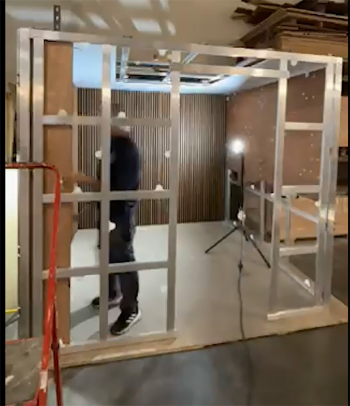 salle de conférence mobile